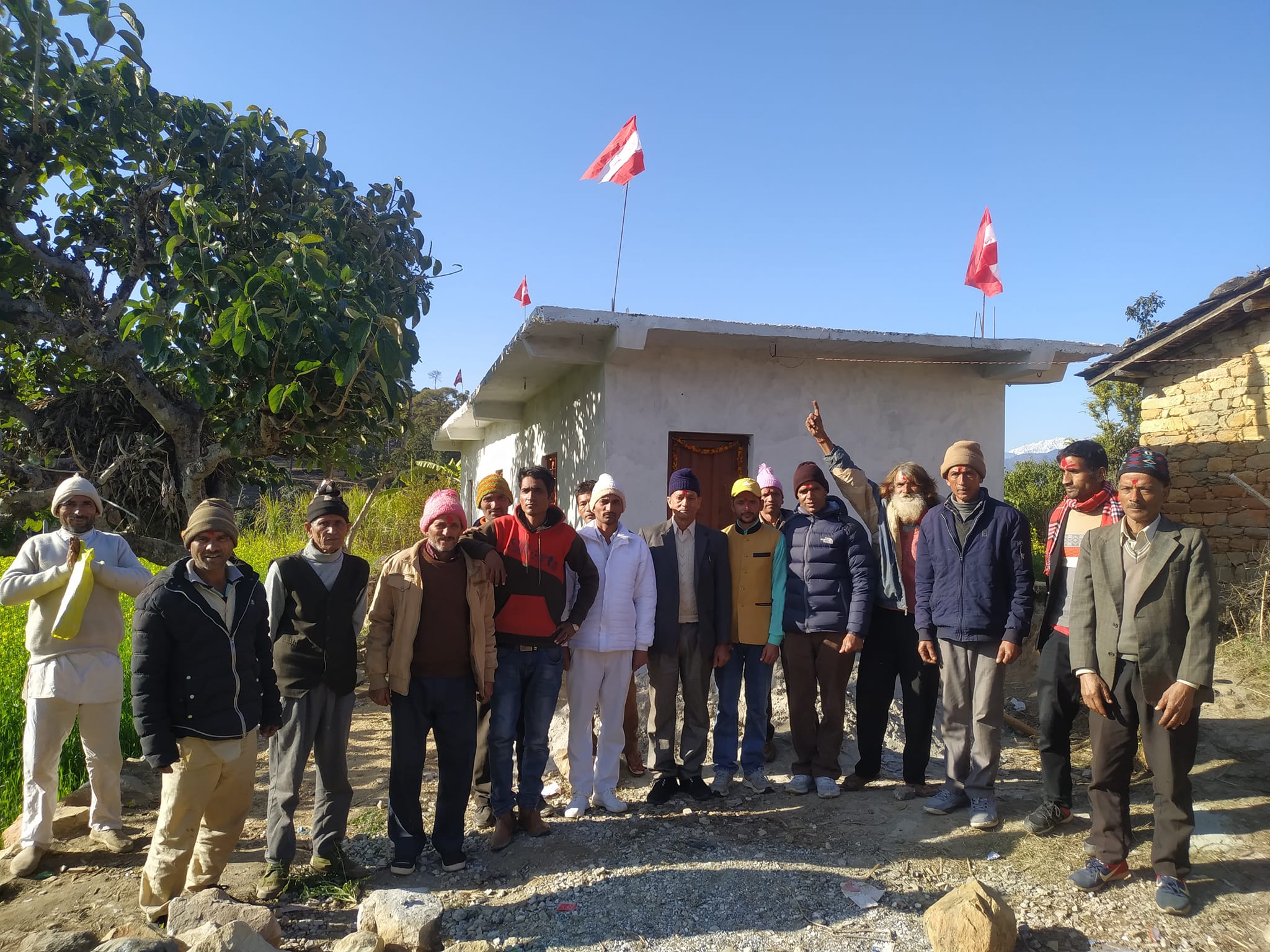 बैतडीको दोगडाकेदार ६ मा कांग्रेसको वडा कार्यालय उद्दघाटन